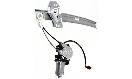 Evan Fischer Power Window Regulator With Motor For Honda Accord 1990-1993 Sedan Rear Passenger Side Replaces 72710sm4j01