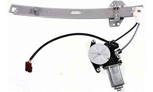 Evan Fischer Power Window Regulator With Motor For Honda Accord 1990-1993 Sedan Rear Passenger Side Replaces 72710sm4j01