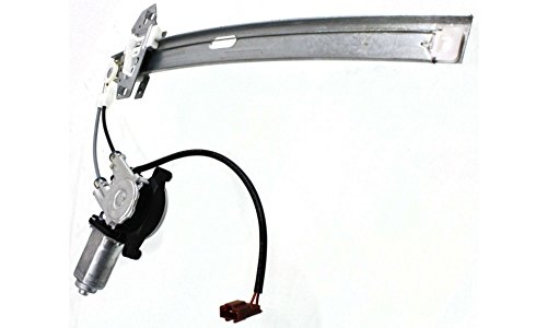 Evan Fischer Power Window Regulator With Motor For Honda Accord 1990-1993 Sedan Rear Passenger Side Replaces 72710sm4j01