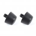 Topteng Car 2pcs Black Rubber Bumper Cushion Hood Stopper Stop Fits For Jeep Jk Wrangler 2007-2017