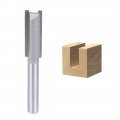 Uxcell Router Bit 1 4 Shank 3 8 Inch Cutting Dia 2 Straight Flutes Hss For Woodworking Milling Cutter Diy Tool 2pcs