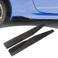 Universal Car Body Styling Side Skirt Carbon Fiber Style Skirts Left Right Rocker Splitters Diffuser Winglet Wings Bumper Kit