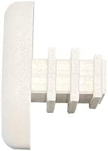 Sling Rail End Caps 1 4 X 3 Oval Insert Fits Agio Furniture White 32 Pack