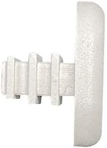 Sling Rail End Caps 1 4 X 3 Oval Insert Fits Agio Furniture White 32 Pack