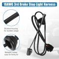 Uxcell Third Brake Light Wire Harness For Jeep Wrangler Jk 2 4 Door 2007-2018 18awg 3rd Center High Mounted Stop Lamp Extension