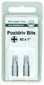 Wiha 71253 No 3 X 25mm Pozidriv Insert Bit 2-pack 