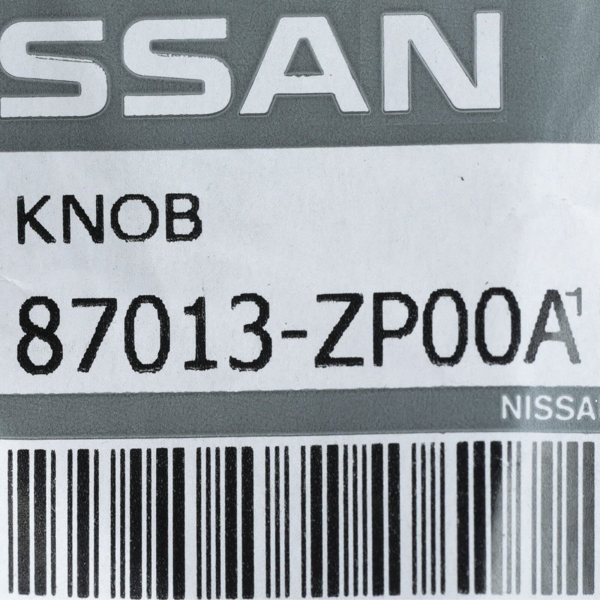 Genuine Nissan Parts Knob Switch Front Seat Reclin 87013-zp00a