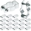 3 4 Emt Rigid Conduit Hanger 20 Pack With Bolt Zinc Plated Insulated Supports Pipe Clamps 