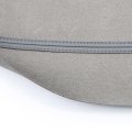 Leather Center Console Lid Armrest Cover Gray For Toyota Prius 2004 2005 2006 2007 2008 2009 Vegan Microfiber Replacement Skin 