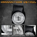 Fog Lights Replacement For 2003 2004 2005 2006 2007 Gmc Sierra 1500 2500 3500 With Halogen Bulbs And Wiring Harness Kit Clear