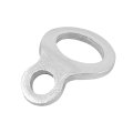 8pcs Stainless Steel Tie Down Anchors Hooks Strap Rings Multi Purpose For Motorcycle Dirt Bike Atv Trailer Truck Silver Tone 
