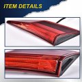 G-plus Tail Light Inner Side Replacement For 16-20 Honda Civic Dx Lx Ex Ex-l Turbo Touring Plus I-style Si Sport 4-door Sedan