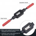 Uxcell 2pcs Adjustable Tap Wrench Handle For 1 16 -3 8 Unc Unf Metric M1-m10s Screw Tap Holder Reamer Hand Tapping Tool