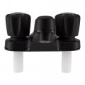 Recpro Rv Faucet With Two Handles 4 Inch Centerset Knob Bathroom Sink For Rvs Fifth Wheels Travel Trailers Campers Boats