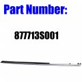 Front Fender Chrome Molding Left Driver Side Replacement For Hyundai Sonata 2011-2014