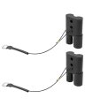 Qnbes Dust Cap Plugs For Boss Snow Plow Cables Hyd01684 And Hyd01690 Plug Cover Kit Replace Msc05081 Msc03721 2pcs 