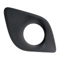 Fog Light Cover For Kenworth T680 2013 To 2024 Front Passenger Side Painted Black Replacement N186000r 