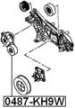 Febest 0487-kh9w Idler Pulley 