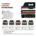 60 Inch Tailgate Light Bar Triple Row Tail For Pickup Trailer Suv Rv Van Full Function Red Brake White Reverse Amber Turn