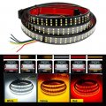 60 Inch Tailgate Light Bar Triple Row Tail For Pickup Trailer Suv Rv Van Full Function Red Brake White Reverse Amber Turn