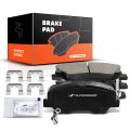 A-premium Front Ceramic Disc Brake Pads Set Compatible With Select Hyundai And Kia Models Accent Rio 2012-2017 Hardware 4 Pcs