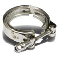 2 5 In Id V Band Clamp Stainless Steel With 10 Mm Lock Bolt Universal Use For Outer Diameter Tube Turbo Intake Exhaust 