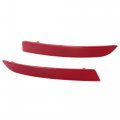 Pair Rear Bumper Reflector Strip Cover Left Right Side 63147318555 63147318556 For Bmw 550i 535i 528i 2014-2016 
