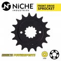 Niche Drive Sprocket Chain Combo For Honda Shadow Spirit 750 Front 17 Rear 42 Tooth 525v O-ring 122 Links