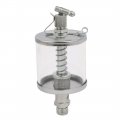 Uxcell Air Tool Clear Reservoirs Toggle Pin Metal Needle Valve Oil Cup 100ml