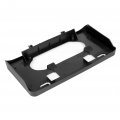 Hecasa Front Bumper License Plate Holder Frame Mounting Bracket Compatible With 2009-2014 Ford F150 Replacement For 9l3z17a385a