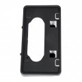 Hecasa Front Bumper License Plate Holder Frame Mounting Bracket Compatible With 2009-2014 Ford F150 Replacement For 9l3z17a385a