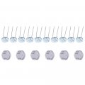 6pcs X27 168 Gm Stepper Motor 10pcs 4 7mm Speedometer Instrument Cluster Red Led Bulbs 