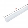 Uxcell 36-inch F Shaped Frameless Window Shower Door Seal Clear For 6mm Approx 1 4-inch Glass