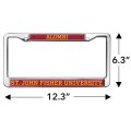 St John Fisher College Alumni Full Size Standard License Plate Metal Frame