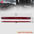 11led Red Dim Brake Light Universal Side Marker Clearance Trailer Waterproof Surface Mount For Truck Rv Atv And Heavy Duty