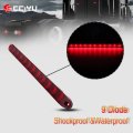 11led Red Dim Brake Light Universal Side Marker Clearance Trailer Waterproof Surface Mount For Truck Rv Atv And Heavy Duty