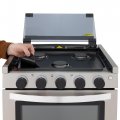 Rv Stove Top And Oven Protector For 3 Burner Stoves Fits Greystone Furrion Magic Chef Heat Resistant Teflon Coated Fiberglass 