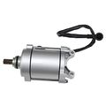 Zxtdr 12v 9 Teeth Starter Motor For Water Cooled Engine Moped Scooter 