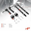 A-premium Set Of 6 Front Lower Ball Joint Inner Outer Tie Rod End Compatible With Jeep Compass 2007-2017 Patriot Dodge Caliber