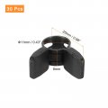 Uxcell 30pcs 11mm 0 43 Spring Hose Clamp Steel Band With Plastic Handle Fuel Line Silicone Tube Clip For