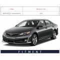 Spieg To1320316 Driver Side Mirror Replacement For Camry 2012-2014 Power Heated Blind Spot Monitoring Paintable Black 6 Pin Lh