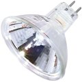 Satco S1967 20 Watt Mr16 Halogen Gx5 3 Base 12 Volt Clear Nsp 9 Beam Pattern No Harmful Ultraviolet Rays Light Bulb With Lens 