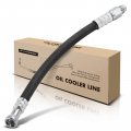 A-premium Automatic Transmission Oil Cooler Line Hose Assembly Compatible With Jeep Grand Cherokee 1996-1997 L6 4 0l