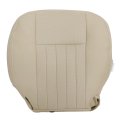 Tan Front Passenger Side Bottom Replacement Perforated Leather Seat Cover For Lincoln Navigator 2003 2004 2005 2006 Microfiber 