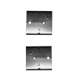 Front Bumper Reinforcement Mounting Bracket Pair For Mazda Tribute 2001 2006 Driver And Passenger Side Replaces Fo1066142 