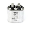 43-25134-27 -ruud Oval Replacement Run Capacitor 4 Uf Mfd 370 Volt 
