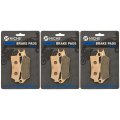 Niche Brake Pad Set For Can-am Outlander 1000 500 650 800r Renegade 570 Front Rear Left Ceramic 3 Pack