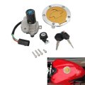 Ignition Switch Lock And Fuel Gas Cap Key Set For Ducati 1098 1198 848 Evo St3 St4s Hypermotard 1100 Multistrada Ds 1000s