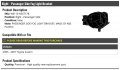 Right Passenger Side Fog Light Bracket Compatible With 2005-2007 Toyota Avalon