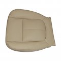 Secosautoparts Passenger Bottom Perforated Leather Seat Cover Tan Compatible With Ford F 150 F250 2011-2016
